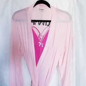 Women's Nightgown and Robe Sz L Mid thigh Length